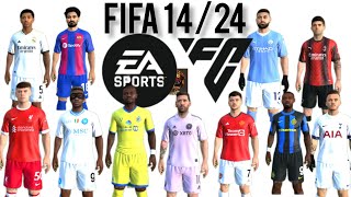 Fifa 14  24 Upgrade facepack new kits and lastest transfer “ August quot [upl. by Akenal]