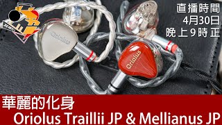 耳機祭速報 X 周六直播  華麗的化身 Oriolus Traillii JP 朱鸝 amp Mellianus JP 銀黃鸝 [upl. by Aicenra]