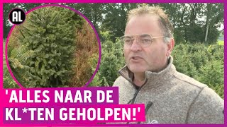 Mafkees verpest leven van kerstboomhandelaar 100k schade [upl. by Alaehs]