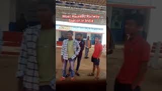 Most Haunted Railway Station in India  Begunkodar Railway Station hauntedstation begunkodar [upl. by Ahsenra]