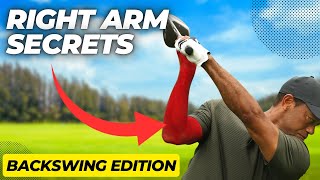 Use Your Right Arm Like This For a Perfect Backswing [upl. by Neros]