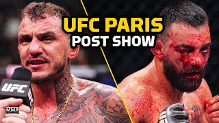 UFC Paris LIVE PostFight Show  Reaction to Renato Moicanos dominant win over Benoit Saint Denis [upl. by Aerbas]