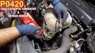 How to clean catalytic converter while on car customers request to spray down with cleaner [upl. by Paul]