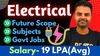 Electrical Engineering Course Details Hindi Scope in India Salary 1st Semester Syllabus btech [upl. by Alex]