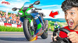 WORLD FASTEST BIKE KAWASAKI NINJA H2R ️‍🔥 SPEED TEST  DRAG RACE [upl. by Elisabeth]