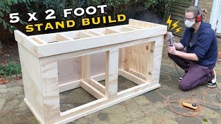 Building an Aquarium Stand 5x2x2  Part Two [upl. by Annavaj]