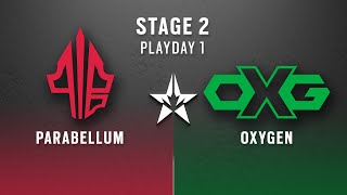 Parabellum vs Oxygen  North American League 2022  Stage 2  Playday 1 [upl. by Vladamir105]