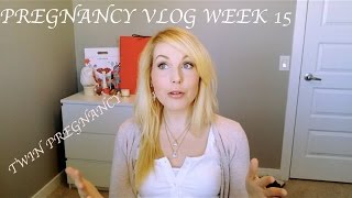 Week15 Twin Pregnancy Vlog  Belly Band amp Maternity Tops [upl. by Harmaning]