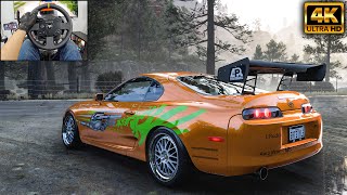 Toyota Supra  Forza Horizon 5  Thrustmaster TX  Gameplay [upl. by Devinne660]