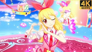 Aikatsu ✶First Stage ✾Pink Stage Coord ❖ Ichigo ✵ Idol Activity ✵【 Master 4K 】 [upl. by Amleht]