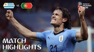 Uruguay v Portugal  2018 FIFA World Cup  Match Highlights [upl. by Joses]