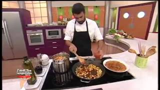 Receta Fideos con langostinos [upl. by Digirb]