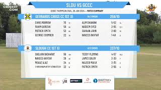 Slough CC 1st XI v Gerrards Cross CC 1st XI [upl. by Eyde284]