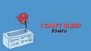 Powfu  I Cant Sleep  Lirik Terjemahan [upl. by Rufena99]