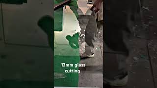 12mmglasscuttingdesignerglass glasswork carpentry support glassmaking art woodwork [upl. by Sordnaxela]