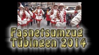 Fasnetsumzug Tübingen 2014 [upl. by Wyn]