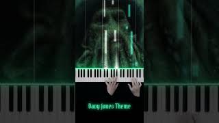 Davy Jones Lullaby  Piano Cover  Tutorial [upl. by Reltuc]