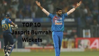 Top 10 Bumrah Wickets  Bumrah Best Wickets  CricketTV [upl. by Nnylrats]