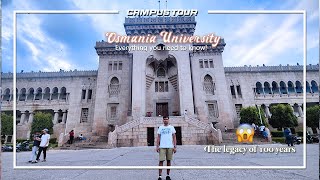 🔥Osmania University Hyderabad  Campus Life  in 4K campuslife osmaniauniversity 4k [upl. by Maxama]