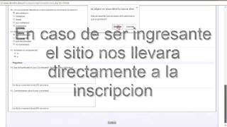 TUTORIAL  SISTEMA DE INSCRIPCIÓN online UBA Derecho [upl. by Ydnih50]