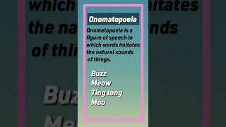 onomatopoeia figure of speech literary devices [upl. by Thorstein]