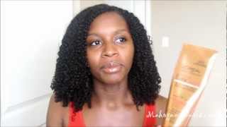 LOreal EverStyle Curl Defining Gel and LOreal Evercreme Nourishing Conditioner [upl. by Aneema]