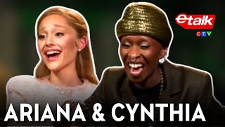 Ariana Grande quotpeesquot every time Cynthia Erivo sings  Wicked Movie [upl. by Zita171]