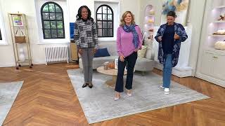 Susan Graver Stretch Denim Classic Boot Cut Jean on QVC [upl. by Adnyleb]