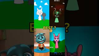 Weird Sprunki clukr phase 4 reaction QueenampKing tails memes funny mytalkingtom2 animation [upl. by Husain]