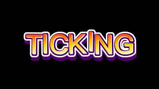 Ticking edit audio OLD Free to use Audio edit [upl. by Paula848]