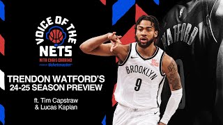 How Trendon Watfords Versatility Can Unlock Different Lineups  Voice Of The Nets Podcast [upl. by Oigile827]