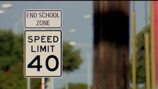 New school zones crosswalks near schools in North Texas  NBCDFW [upl. by Shetrit]