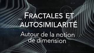 Fractales et autosimilarité  Autour de la notion de dimension [upl. by Elkraps]