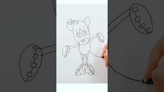 How To Draw Tails Doll from Sonic the Hedgehog [upl. by Odlareg368]