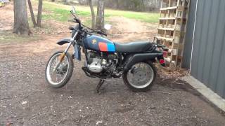 1980 BMW R80 GS Second start [upl. by Roxie]