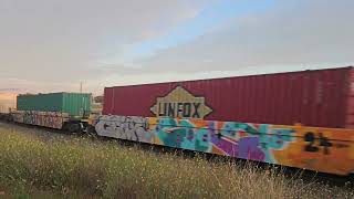 1PM5 PN Linfox Express to Melbourne 5624 Stawell VIC [upl. by Akihsal]