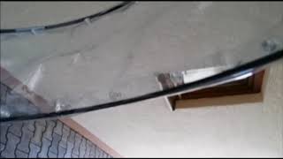 Fahrrad Dach Regenschutz für unter 100 Euro selbst bauen DIY  Bike Roof DIY weather guard [upl. by Nevada234]