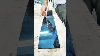 How to glass cutting glasscutting short [upl. by Hazem]