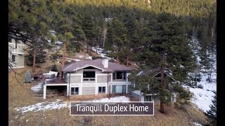 Tranquil Luxury Windcliff Condo Vacation Rental Cabin in Estes Park Colorado [upl. by Jessy]