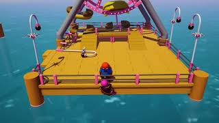 CHOP GOT CAUGHT BY THE DEADLY SEA KRAKEN IN GANG BEASTS [upl. by Nalani114]