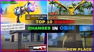 Top New Changes in OB46 Update🥳🤯  Upcoming events in free fire free fire new event  Ff New Event [upl. by Eiramnwad]