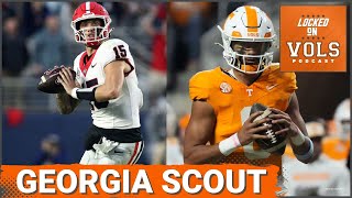 Tennessee Football vs Georgia Scouting Report Bulldogs Solid as Usual but Not Elite [upl. by Mosora388]