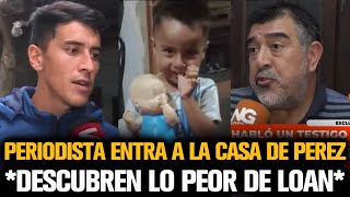 PERIODISTA DESCUBRE LO PEOR DE LOAN EN LA CASA DE PEREZ Y CAILLAVA [upl. by Nauqat]