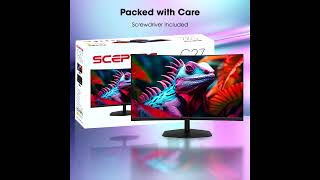 Sceptre Curved 27inch Gaming Monitor Review 2024  C275WFW100T [upl. by Lehcsreh]