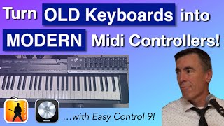 Turn any OLD Keyboard into a Modern Midi Controller  EasyControl 9 [upl. by Ladnor135]