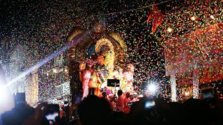 LalbaugCha Raja Visarjan 2017 Girgaon Chowpatty Mumbai [upl. by Onurb133]