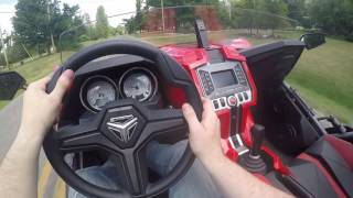 polaris slingshot test drive [upl. by Terag]