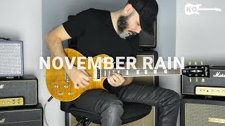 Guns N Roses  November Rain  Electric Guitar Cover by Kfir Ochaion [upl. by Ayotnom]