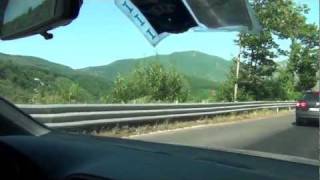 Driving SP2 Napoli to Ravello [upl. by Klockau]