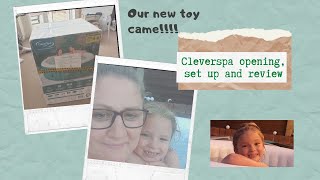 Finally our new Hot hub has arrived Cleverspa unboxing set up and review [upl. by Nytsyrk]